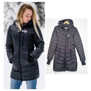 Gobi Heat Victoria Womens Heated Coat Jacket Black Coat No Charger size XS